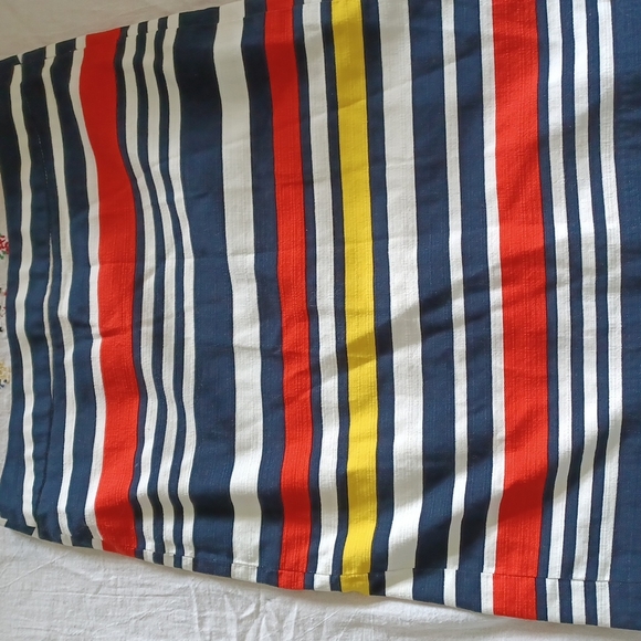 Banana Republic Striped Cotton Pencil Skirt - Picture 1 of 3